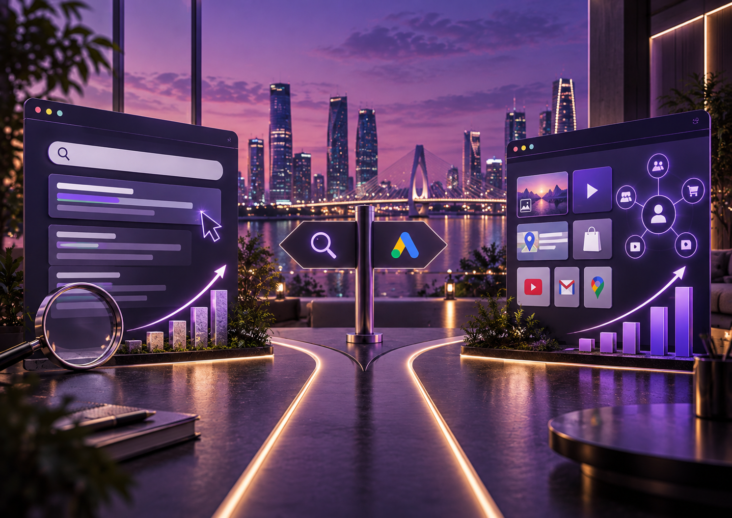 Performance Max أم حملات البحث؟ متى تستخدم كل نوع في إعلانات قوقل؟ Performance Max أم حملات البحث في إعلانات قوقل